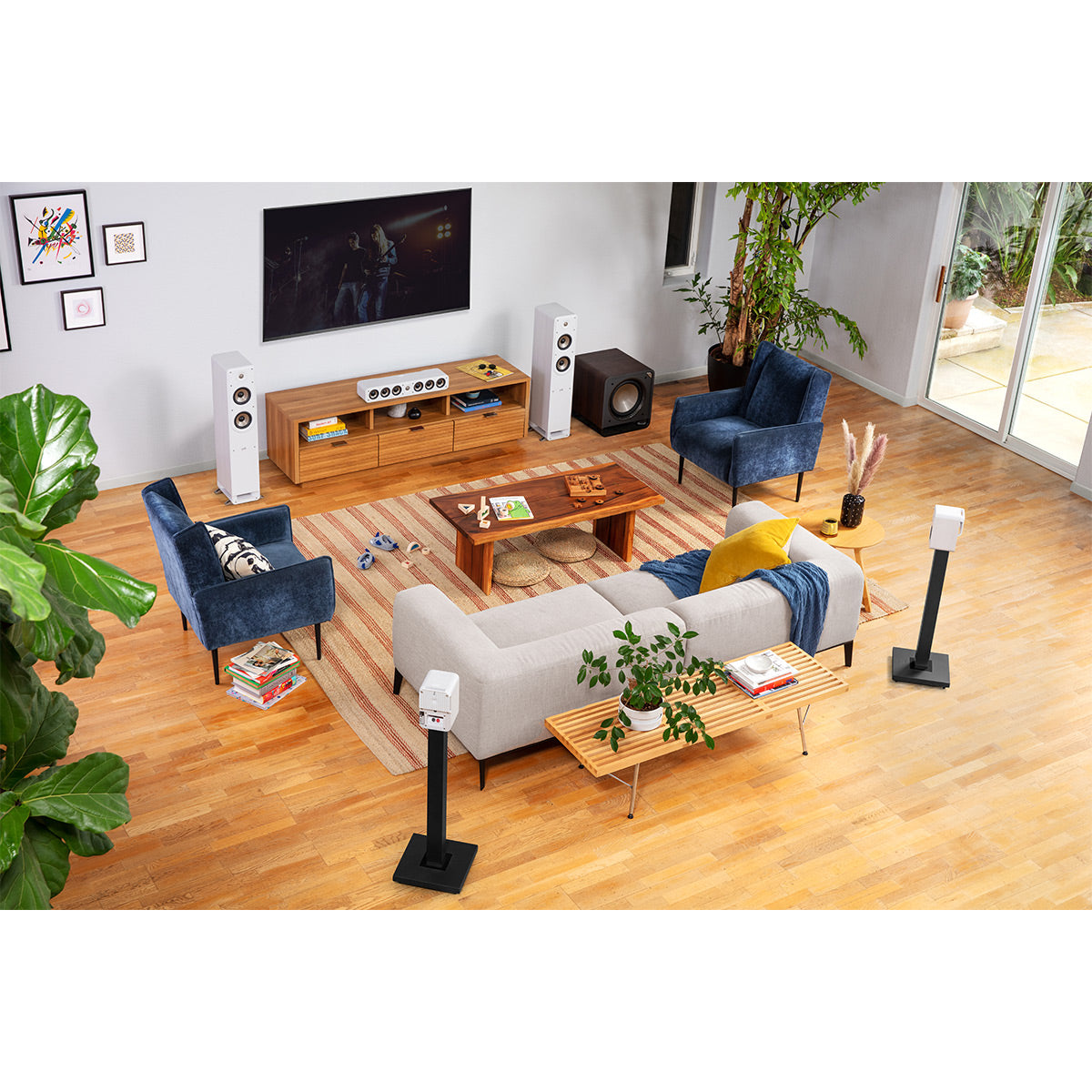 Polk Audio Signature Elite ES10 Surround Speakers - Pair (White)