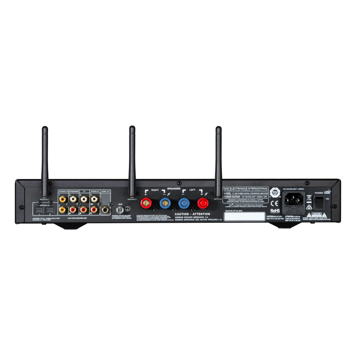 NAD Electronics C 338 Hybrid Digital Integrated Amplifier