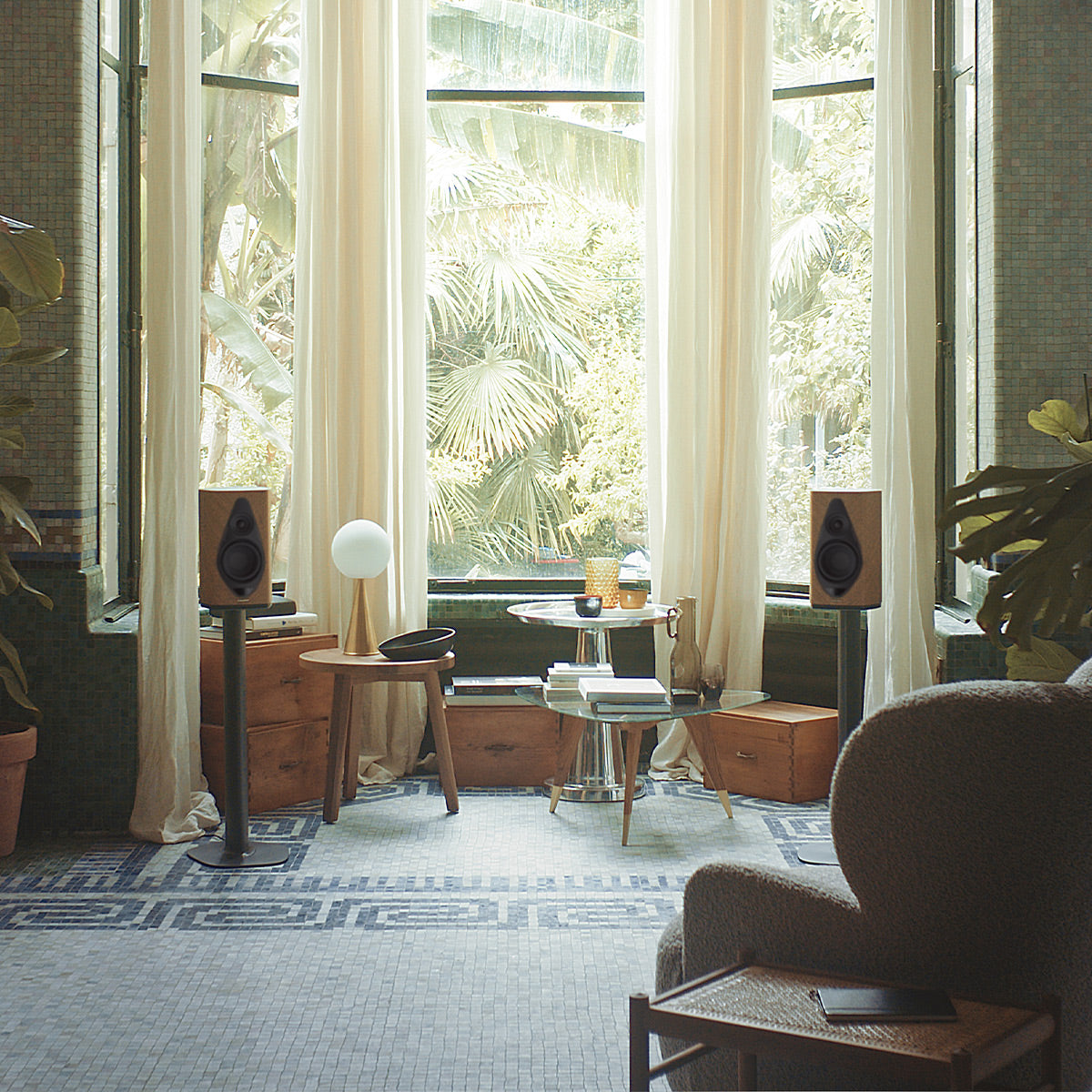 Sonus faber Duetto Wireless Bookshelf Speakers - Pair (Walnut)