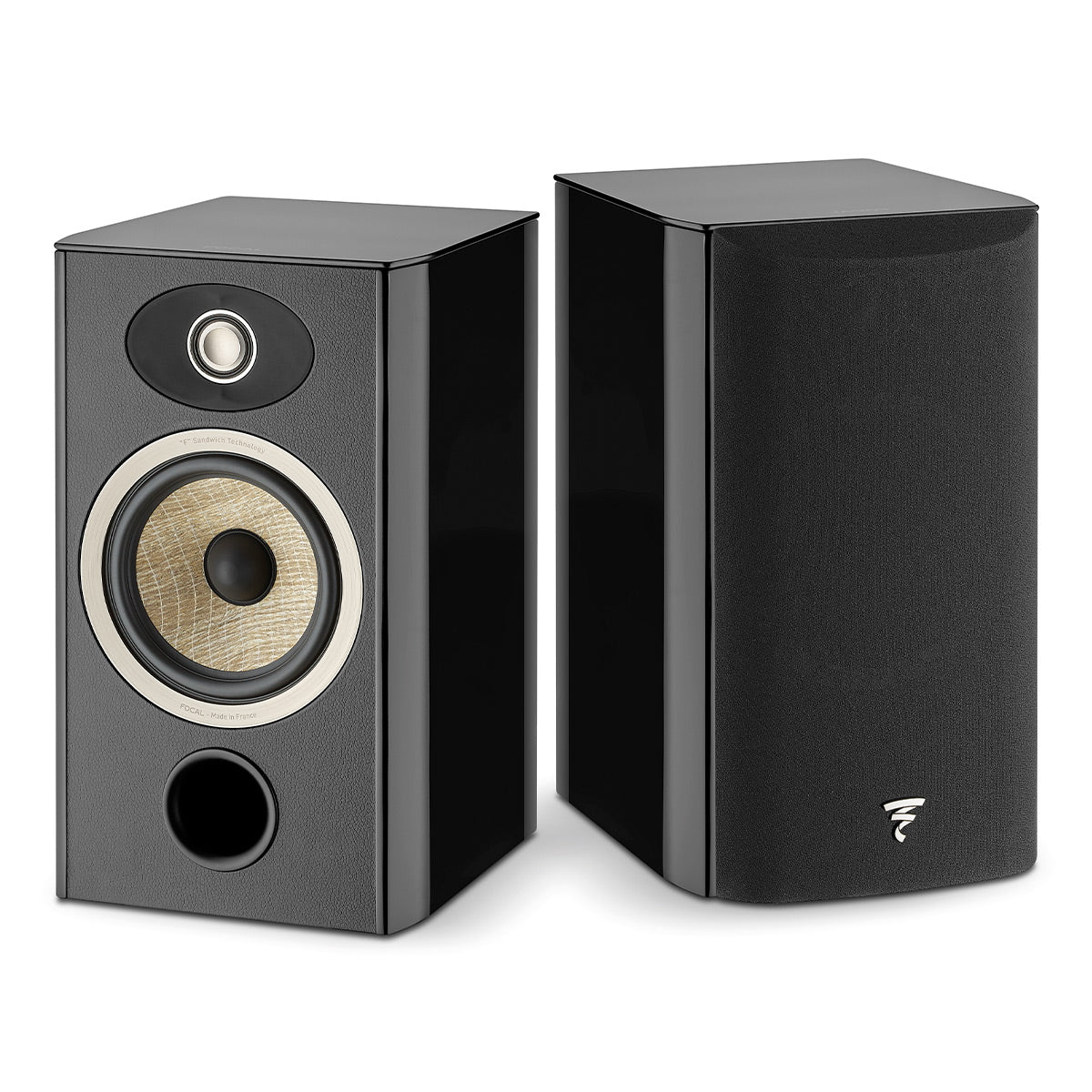 Focal Aria Evo X No. 1 Bookshelf Loudspeakers - Pair (High Gloss Black)