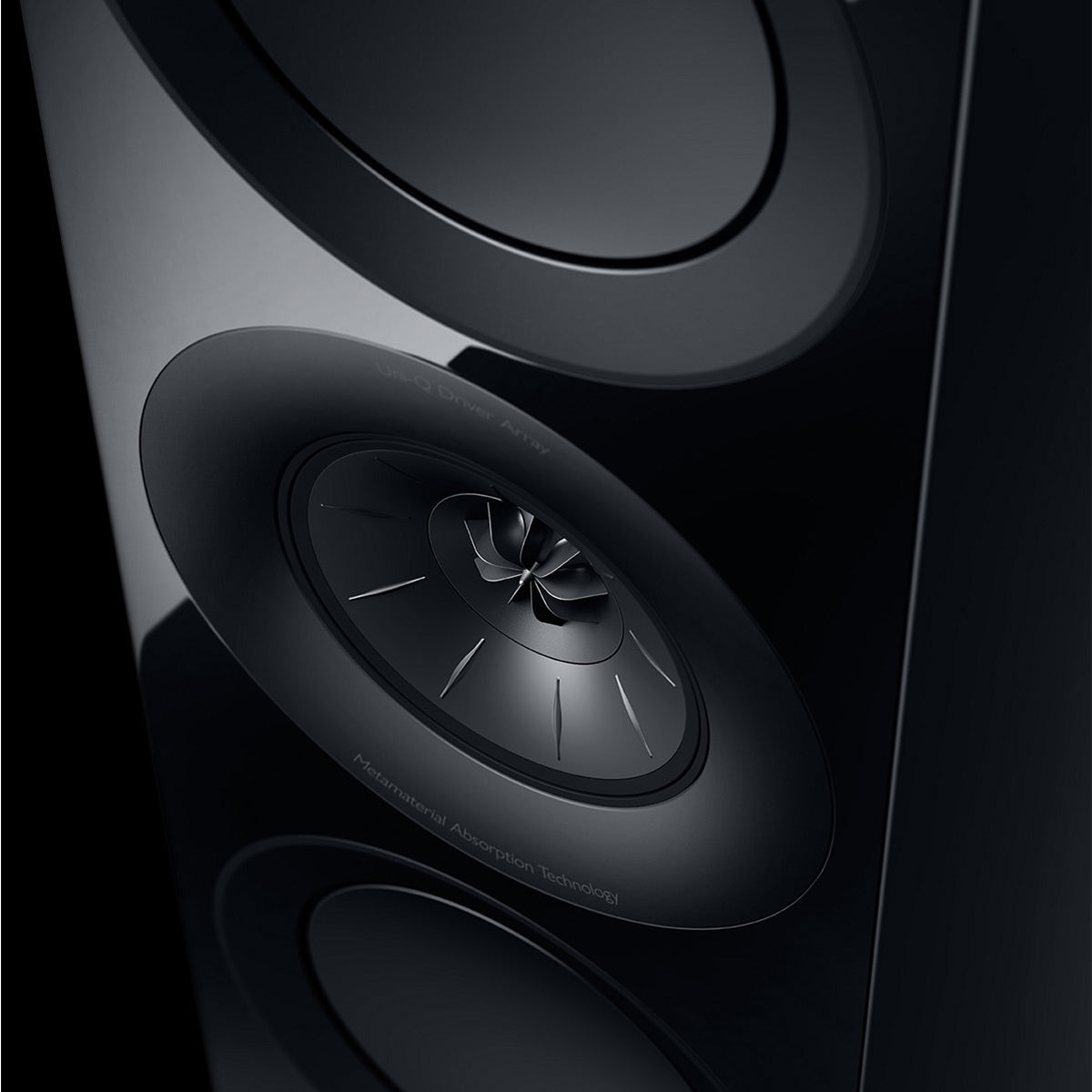 KEF R11 Meta Floorstanding Speaker - Pair (Gloss Black)