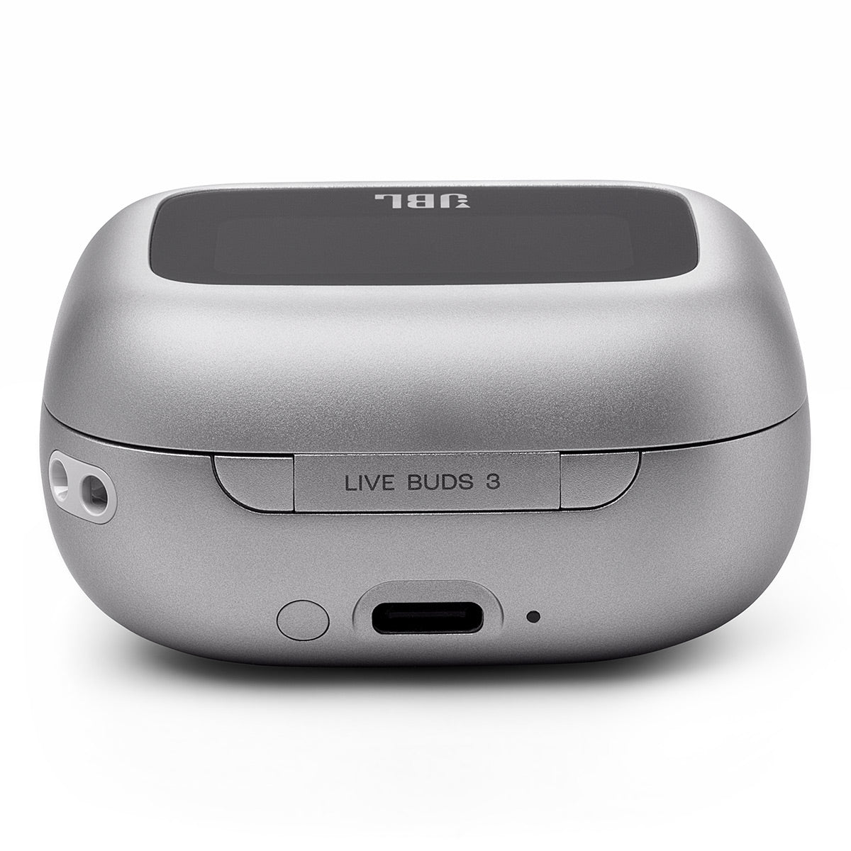 JBL Live Buds 3 Noise-Cancelling Earbuds with Smart Case (Silver)