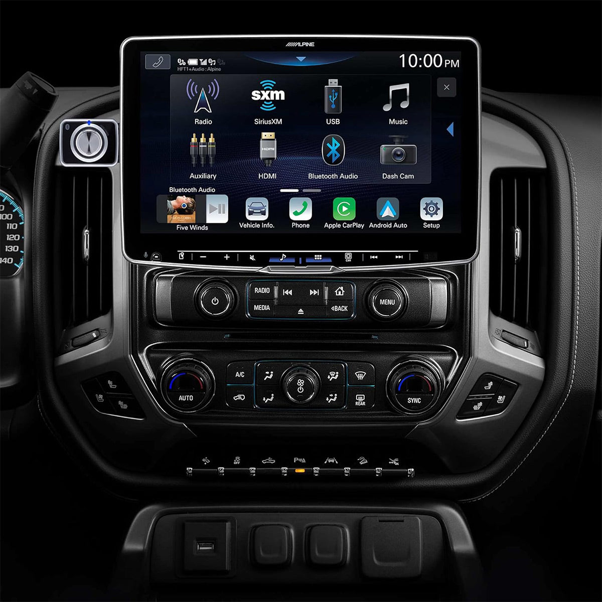 Alpine RUX-H02 Halo Bass Knob