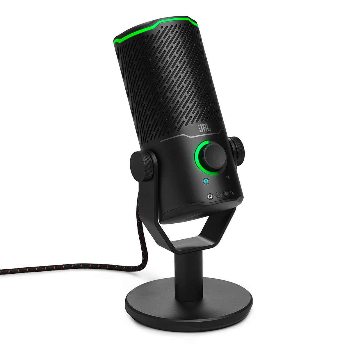 JBL Quantum Stream Studio Quad-Pattern USB Microphone for Streaming, Recording, & Gaming