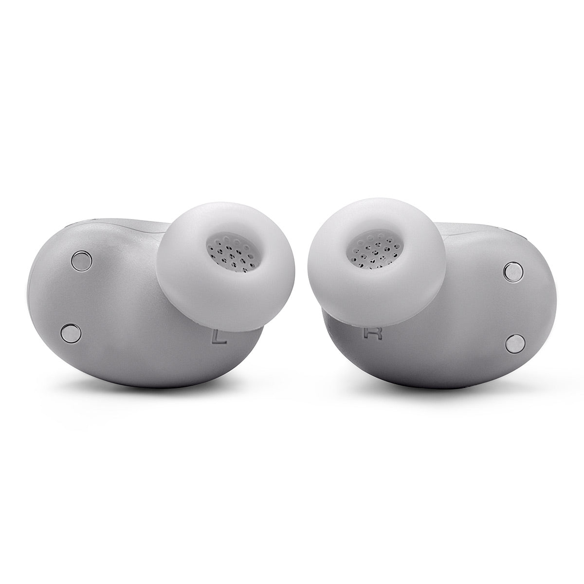 JBL Live Buds 3 Noise-Cancelling Earbuds with Smart Case (Silver)