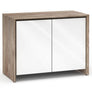 White/Walnut