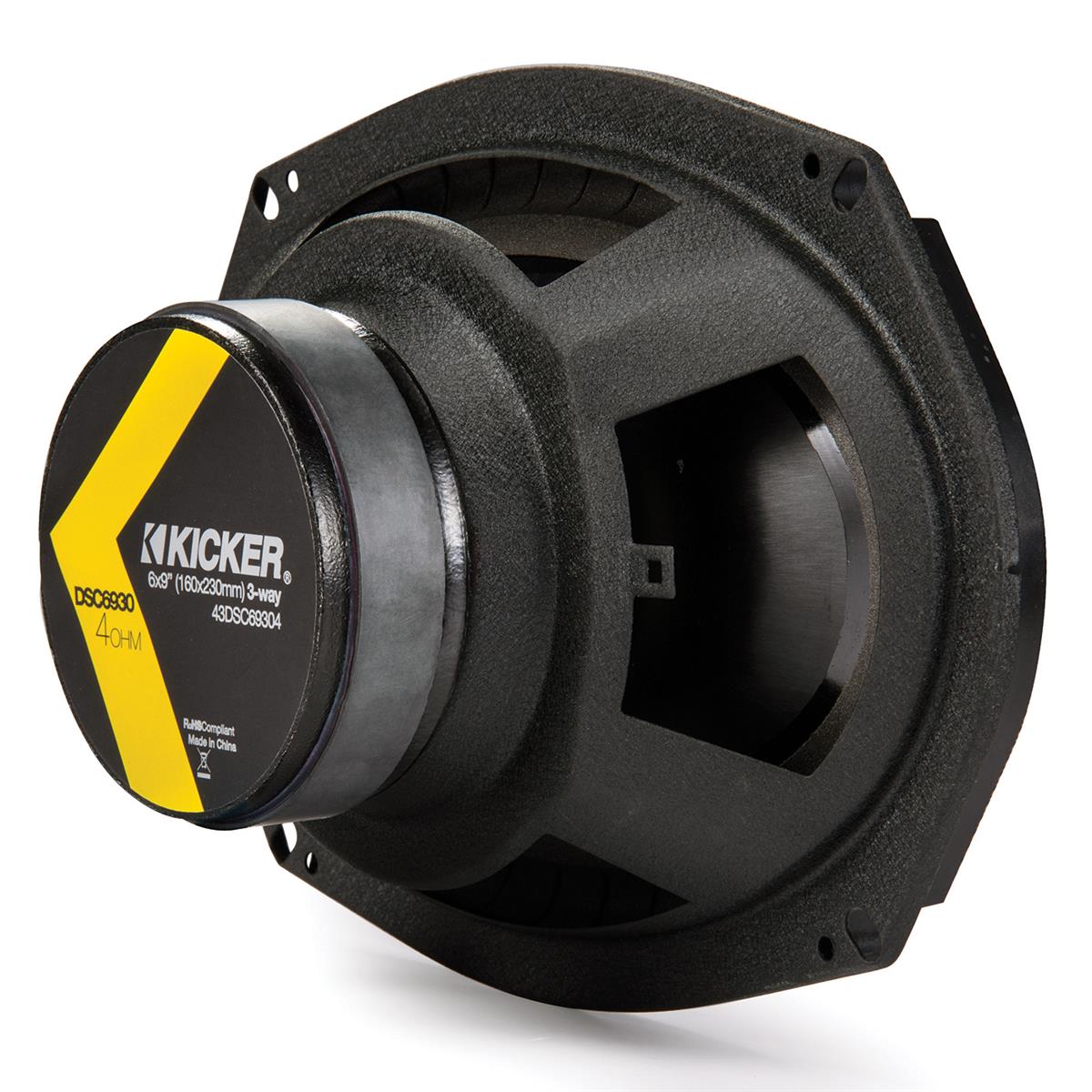 Kicker DSC6930 DS Series 6x9" 4-Ohm 3-Way Speaker