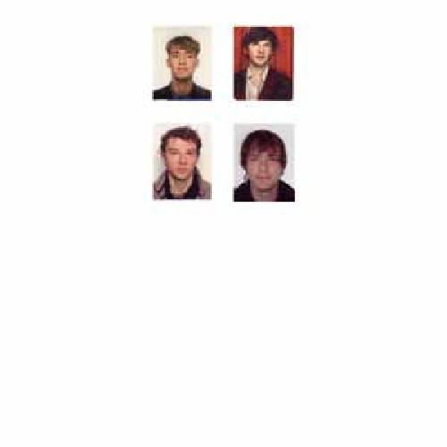 Four portrait photos of young men arranged in a grid on a white background