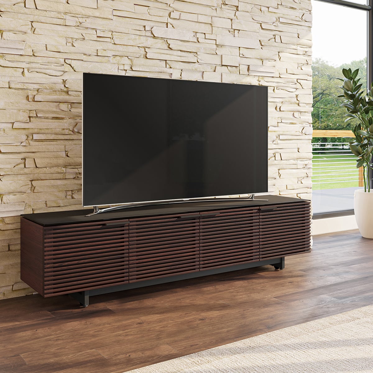 BDI Corridor 8173 Media Console (Chocolate Stained Walnut)