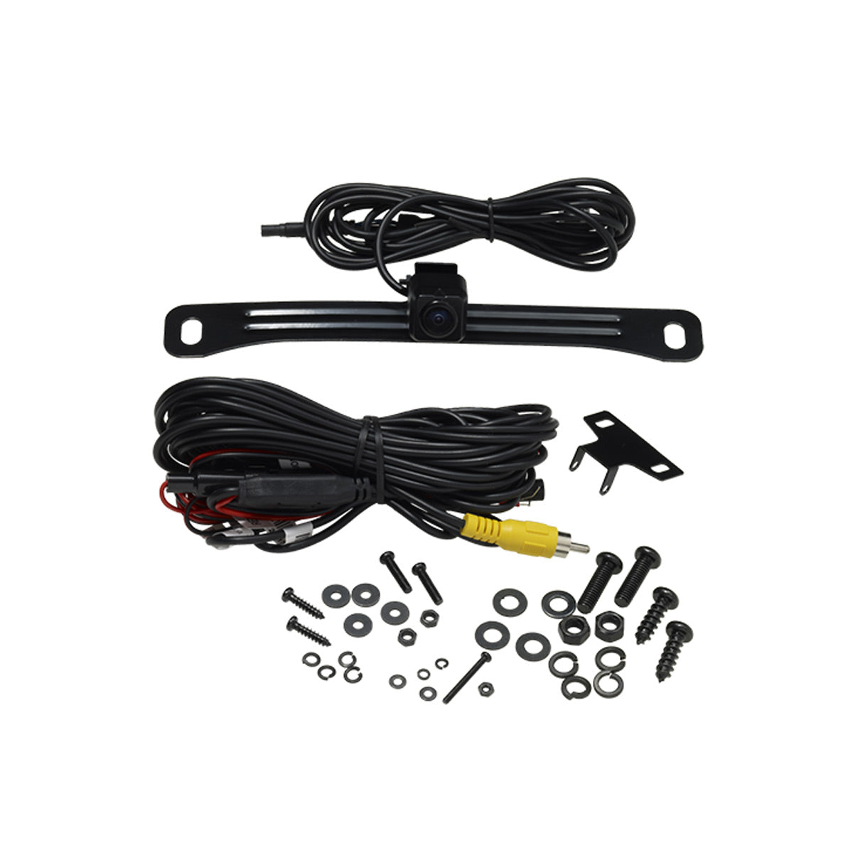 Audiovox ACA800 License Plate Backup Camera with Parking Grid Lines