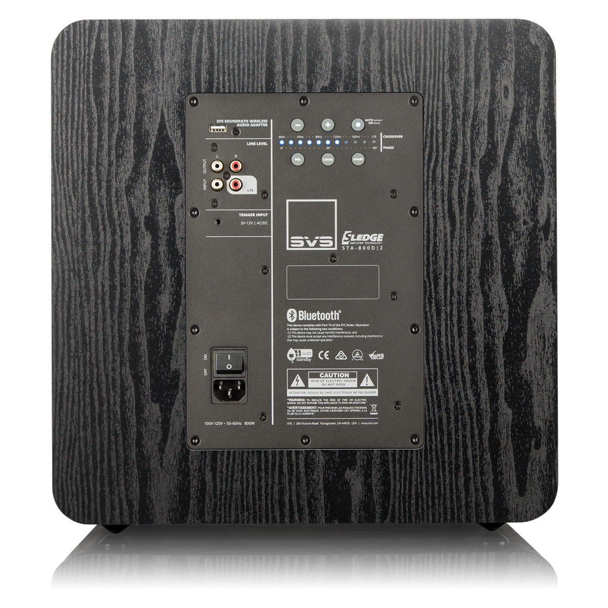 SVS SB-3000 13" Sealed Subwoofer (Black Ash)