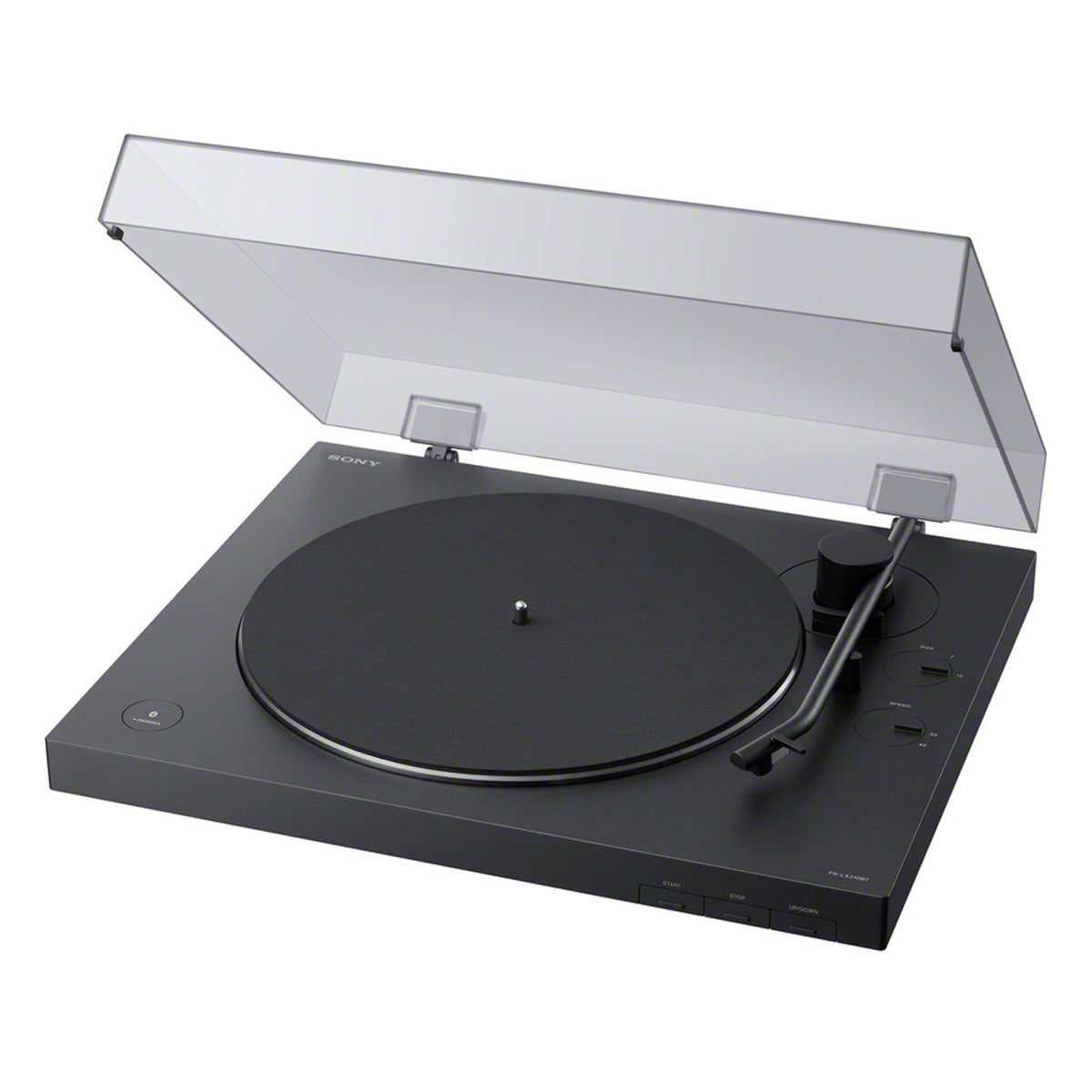 Audio-Technica Consumer AT-LP60XBT-USB-BK Fully Automatic Two-Speed Stereo  Turntable with Bluetooth and USB (Black)