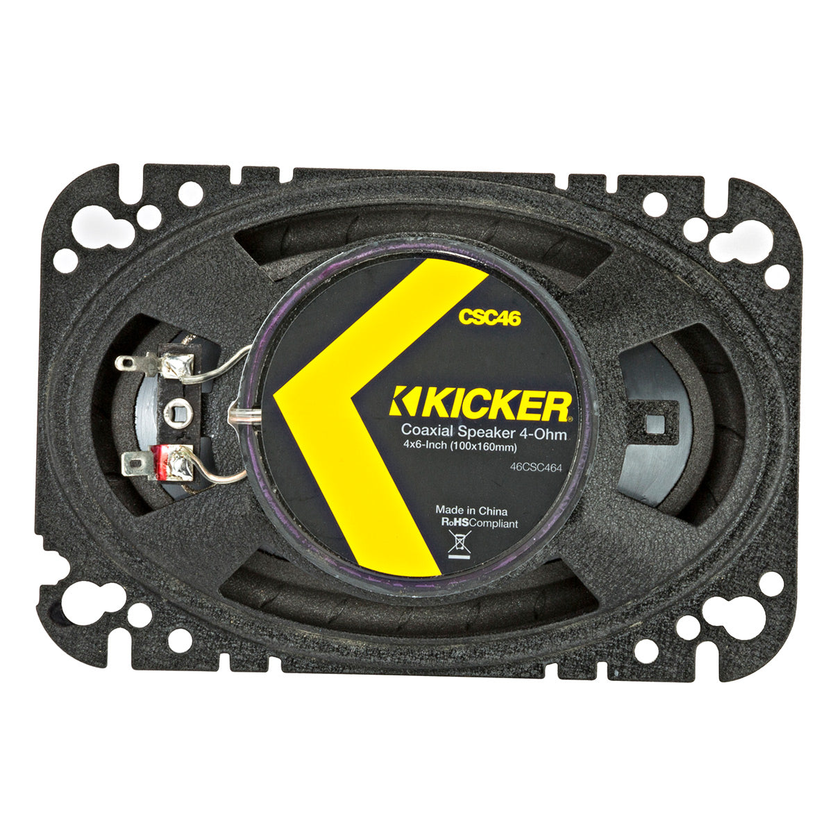 Kicker 46CSC464 CS-Series 4x6" 2-Way Coaxial Speakers