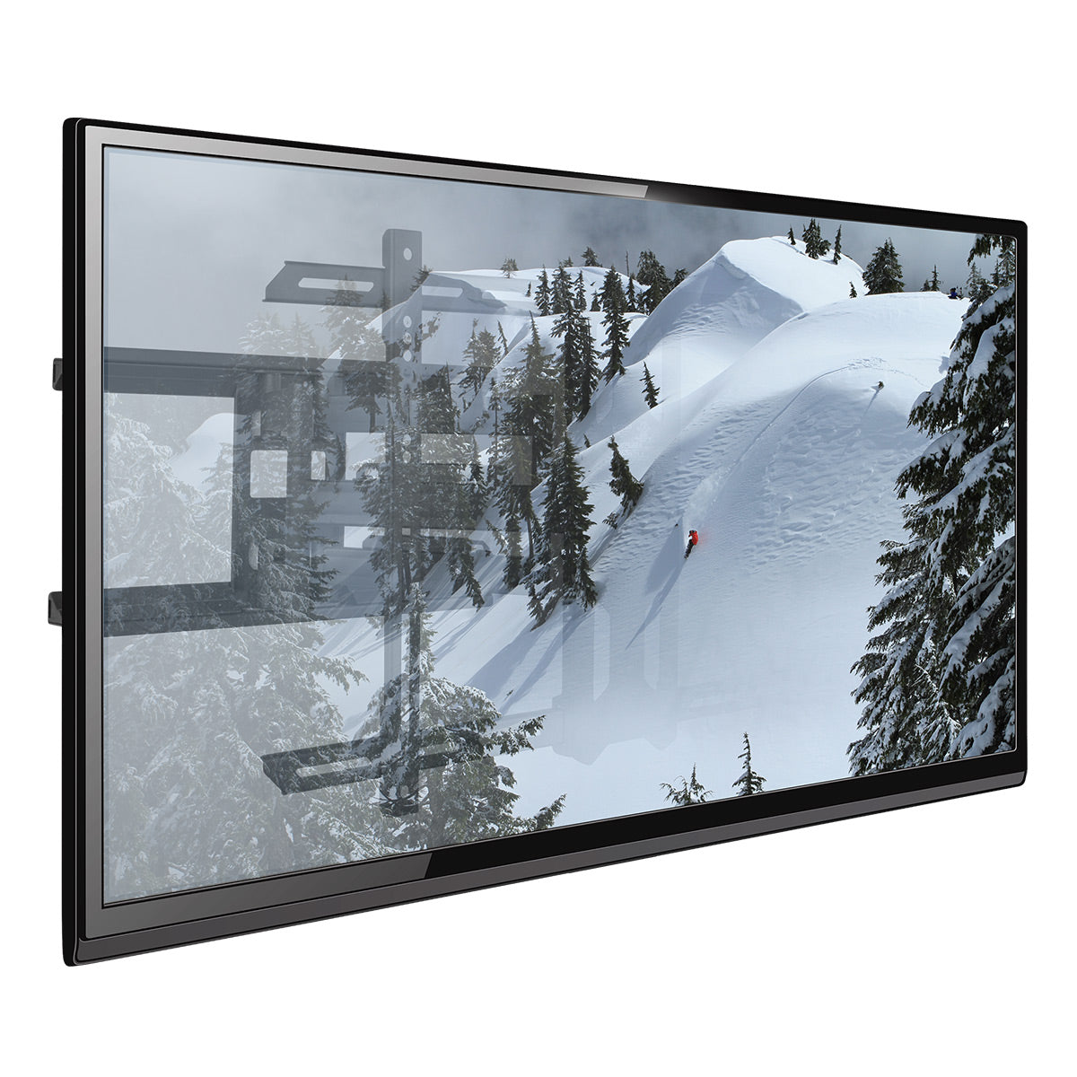 Kanto PDX650 Articulating Full Motion TV Mount for 37" - 75" TV (Black)