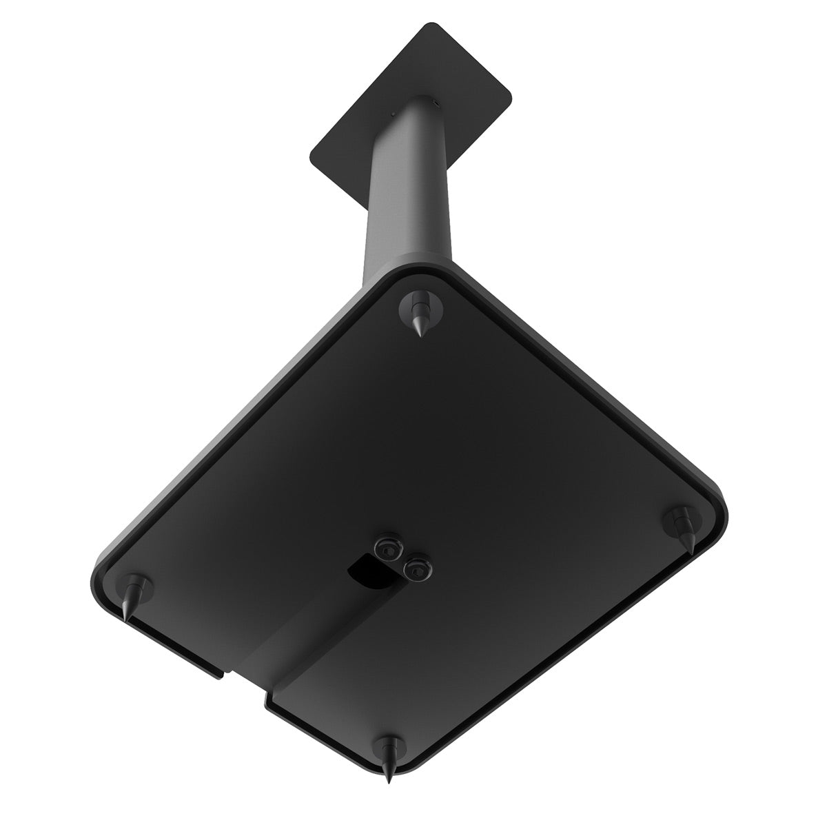 Kanto SP26PL 26" Bookshelf Speaker Stands with Rotating Top Plates and Cable Management – Pair (Black)