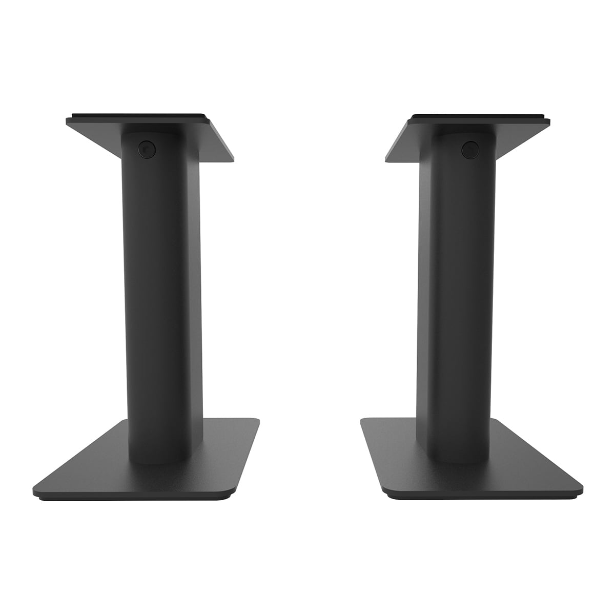 Kanto SP9 9" Universal Desktop Speaker Stands with Rotating Top Plates and Cable Management - Pair (Black)