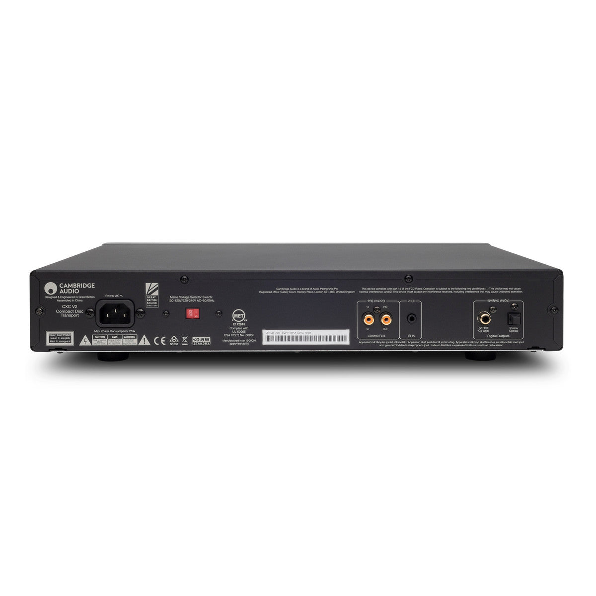 Cambridge Audio CXC V2 CD Transport (Gray)