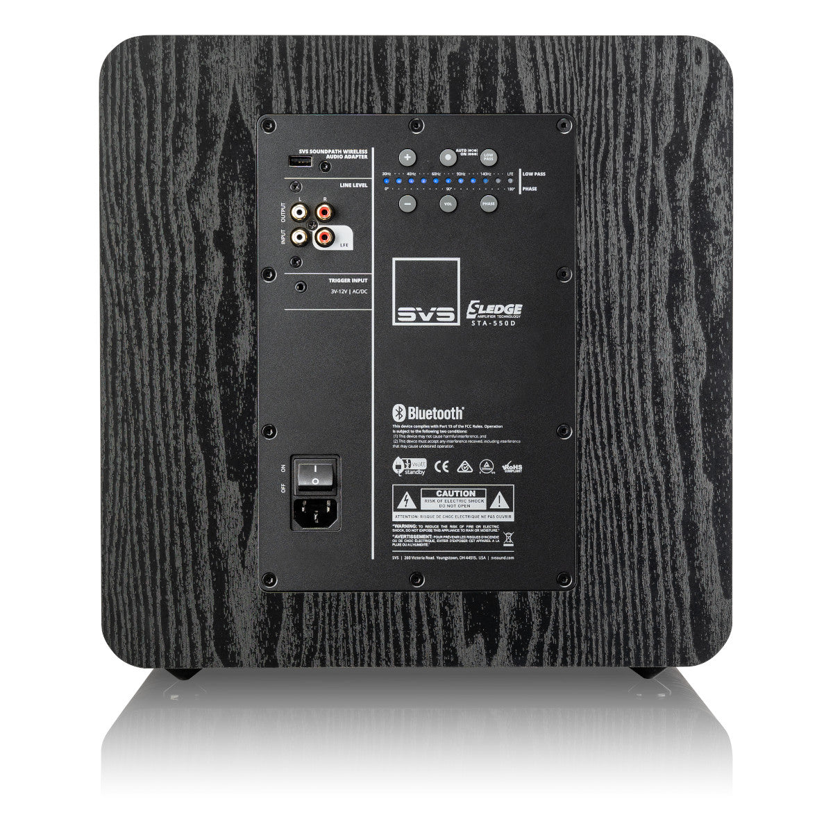 SVS SB-2000 Pro DSP Controlled 12" Sealed Subwoofer (Black Ash)