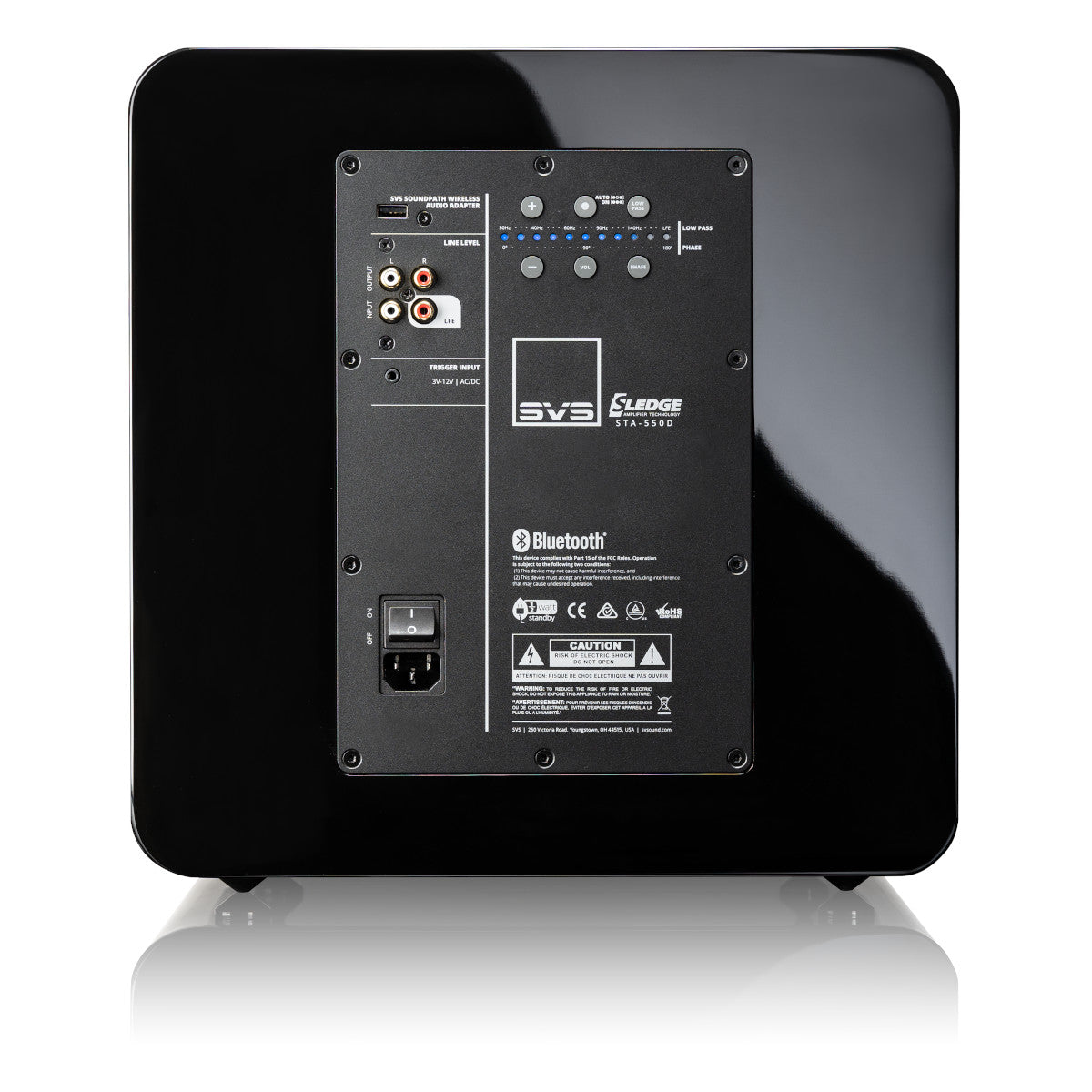 SVS SB-2000 Pro DSP Controlled 12" Sealed Subwoofer (Piano Black)