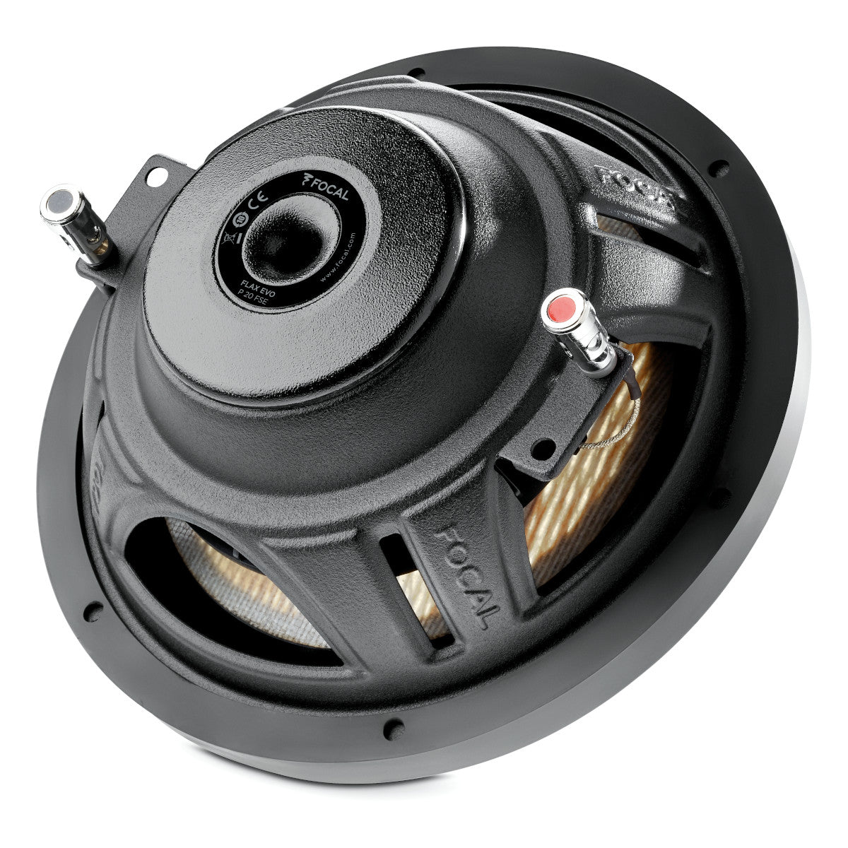 Focal Mobile Sub P20FSE 8" Expert Flax Shallow-Mount 4-Ohm Subwoofer