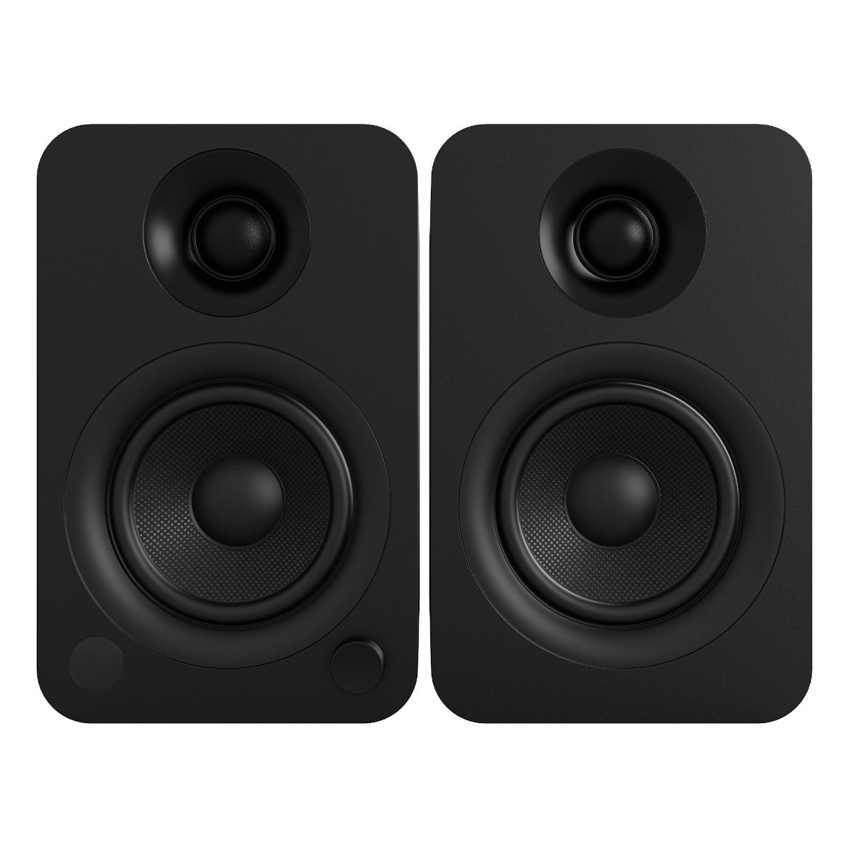 Kanto YU Powered Bookshelf Speaker with Bluetooth & RCA Input (Matte Black) - Pair