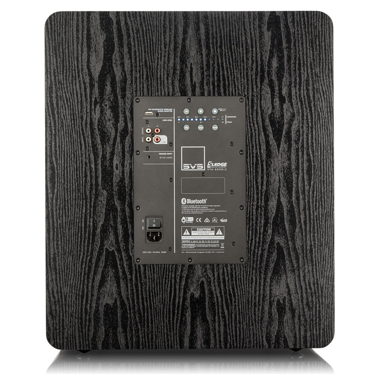 SVS PB-3000 13" Ported Subwoofers with 800W RMS, 2,500W Peak Power, Ported Cabinet - Pair (Premium Black Ash)