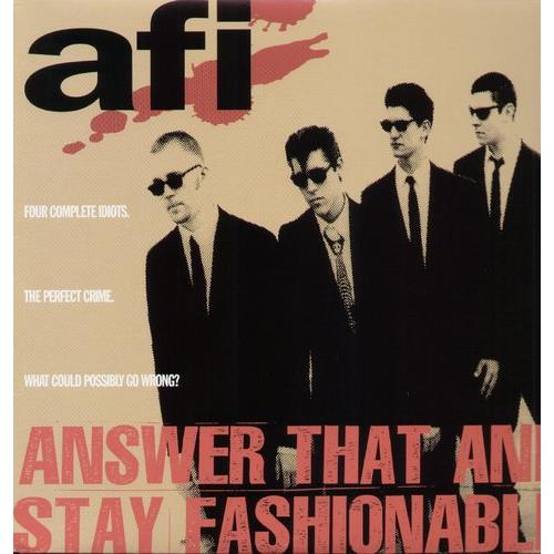 Answer That and Stay Fashionable - Limited Edition Vinyl LP