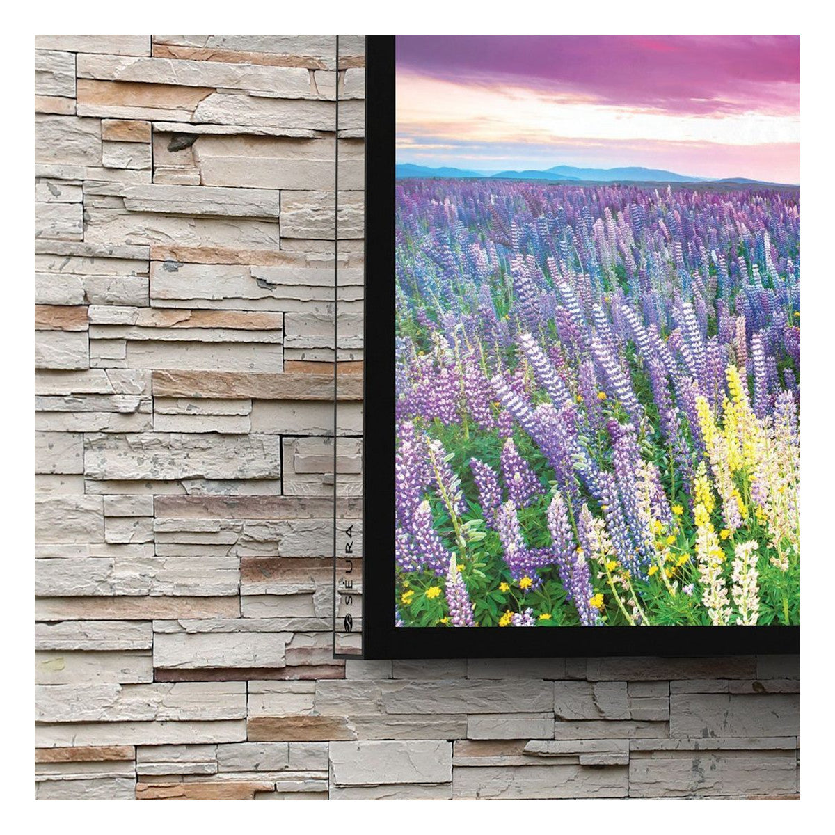 Seura SWL-1 Slim Weatherproof Outdoor TV Wall Mount - Large