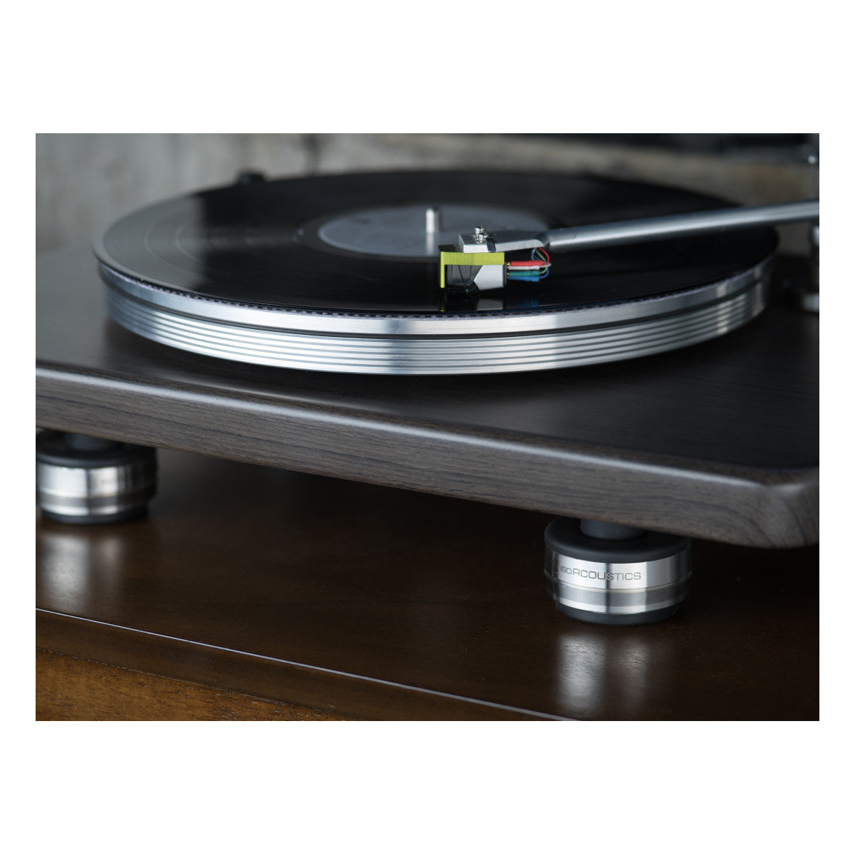 IsoAcoustics OREA Graphite Vibration Isolator for Audio Components and Turntables - Each