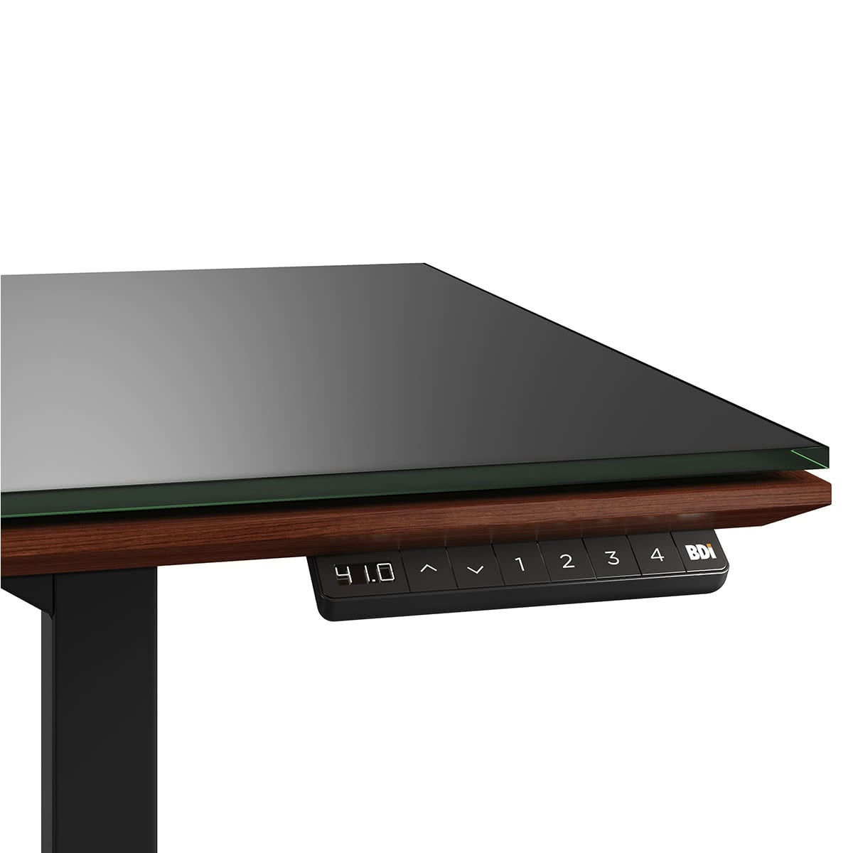 BDI Sequel 20 6152 Standing Desk (Chocolate/Black)