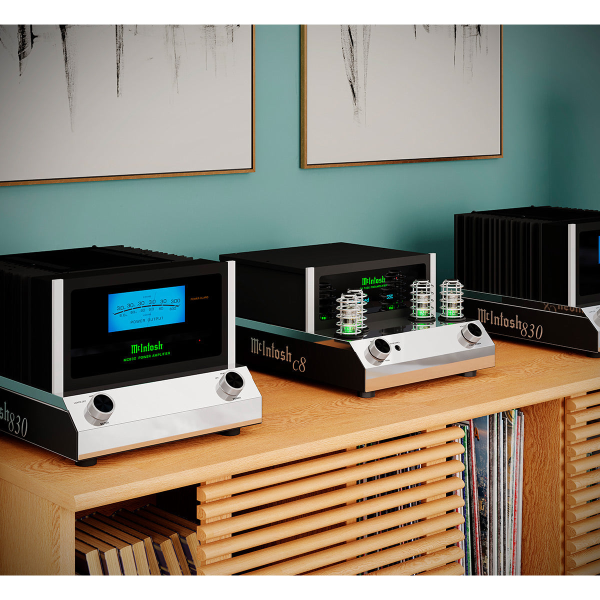McIntosh C8 2-Channel Vacuum Tube Stereo Preamplifier