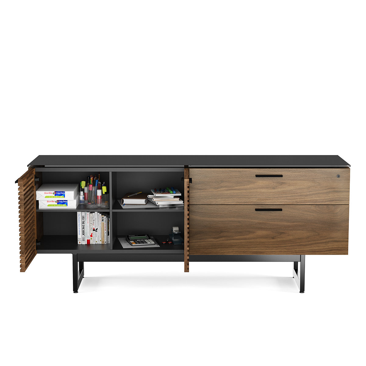 BDI Corridor 6529 Storage Credenza (Walnut)