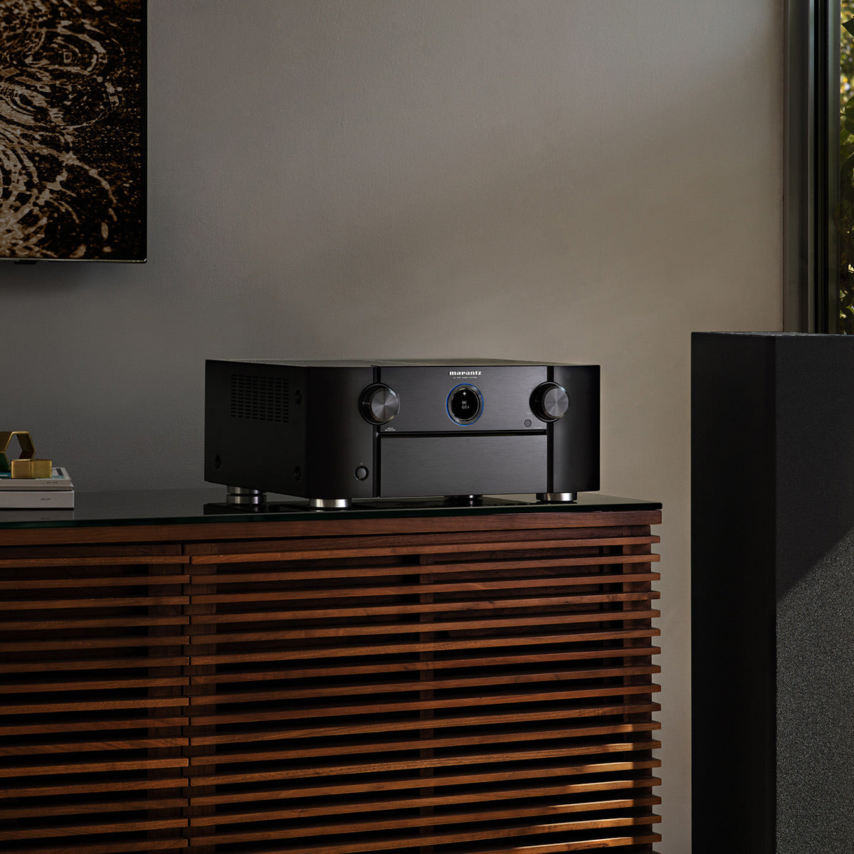 Marantz AV7706 11.2Ch 8K Ultra HD AV Surround Pre-Amplifier with HEOS® Built-in and Voice Control