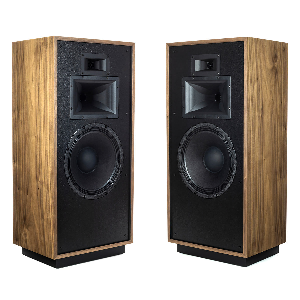 Klipsch Forte IV Heritage Series 3-Way 12" Horn-Loaded Loudspeakers - Pair (American Walnut)
