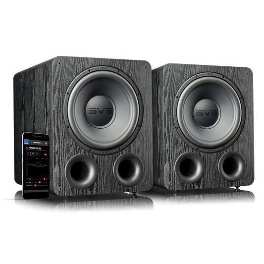 SVS PB-1000 Pro Ported Subwoofers - Pair (Premium Black Ash)