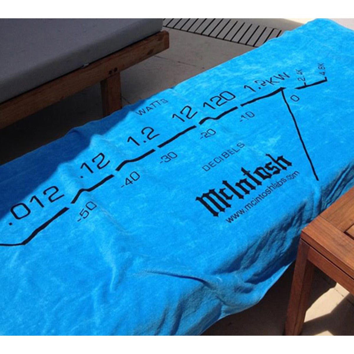 McIntosh Beach Towel (Caribbean Blue)
