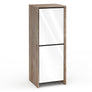 White/Walnut
