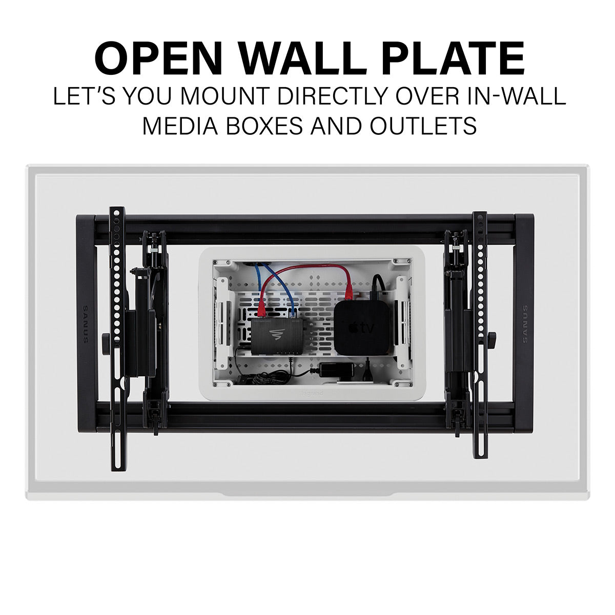 Sanus VLT7-B2 Large Advanced Tilt 4D TV Wall Mount for TVs 42"-90"