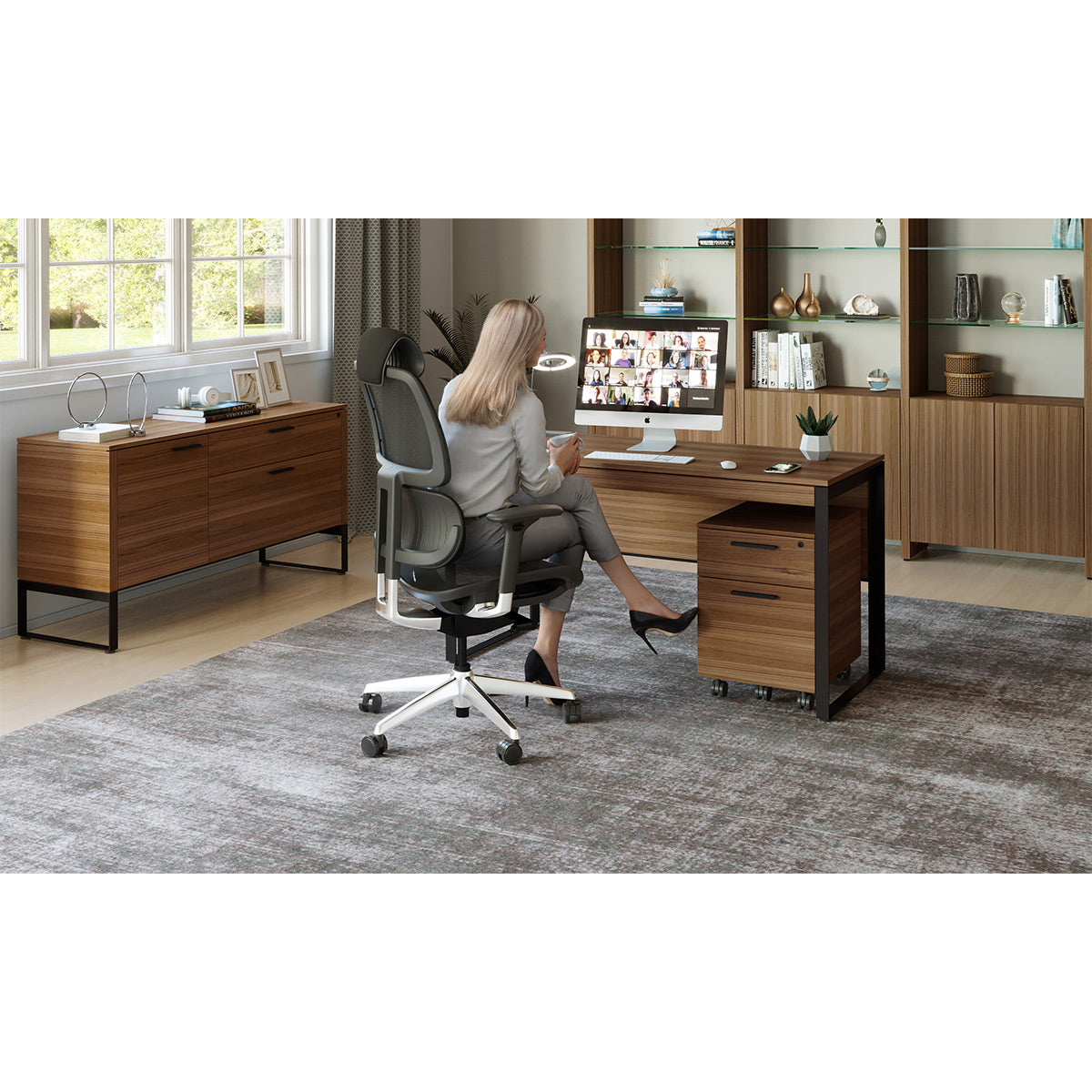 BDI Voca 3501 Office Chair (Slate)