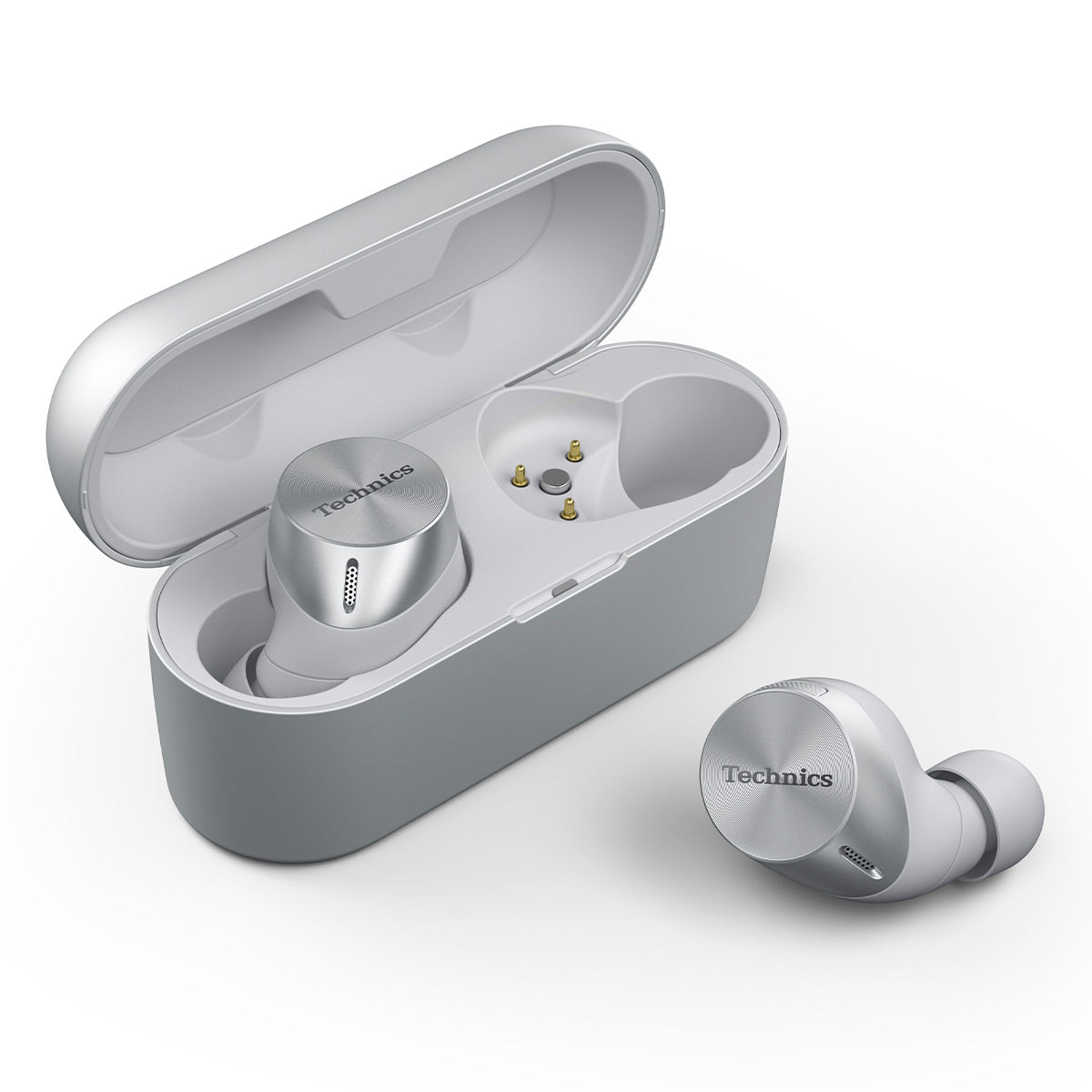 Technics EAH-AZ60-S True Wireless Earbuds (Silver) | World Wide Stereo