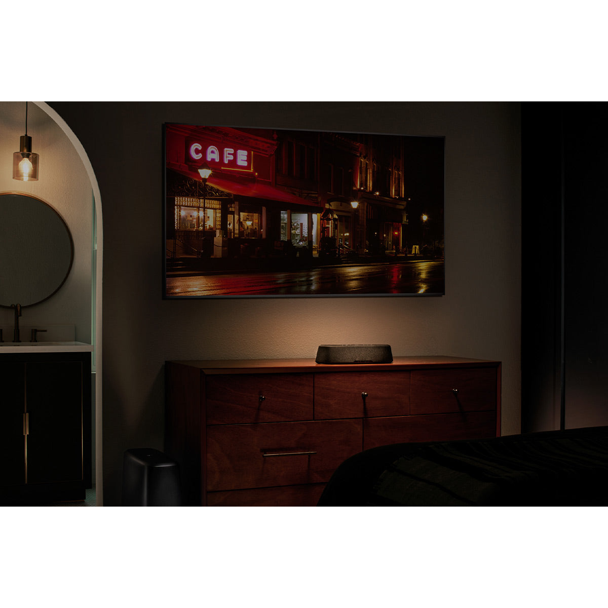 Polk Audio Magnifi Mini AX Ultra-Compact Dolby Atmos and DST:X Soundbar with Wireless Subwoofer