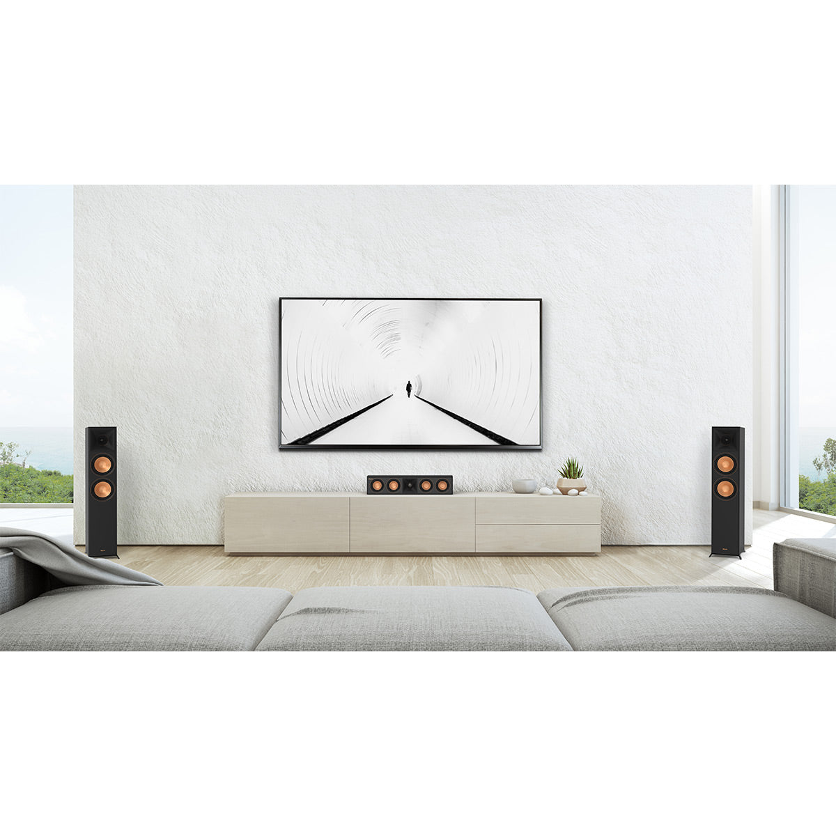 Klipsch RP-404C II Reference Premiere Center Channel Speaker (Walnut)