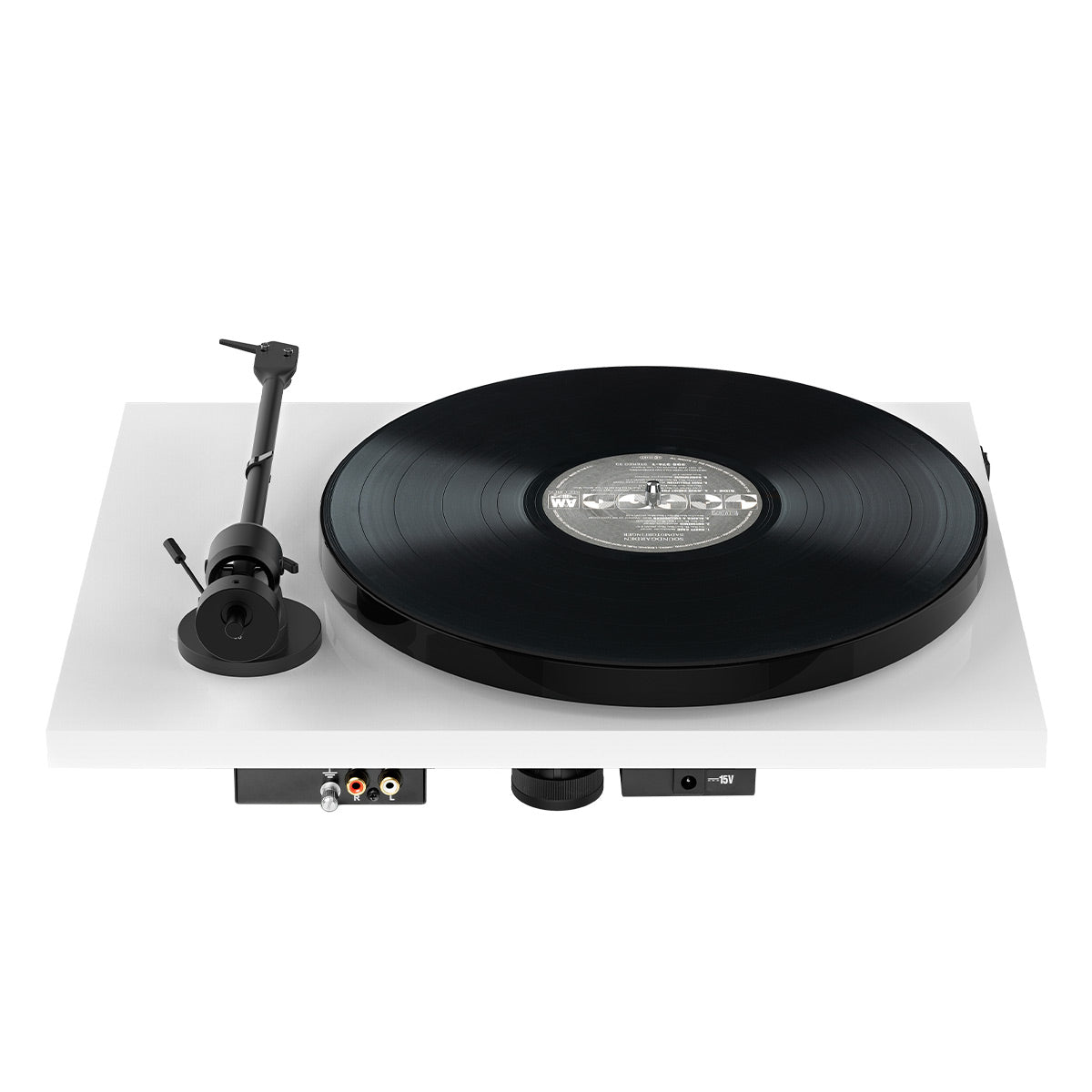 Pro-Ject E1 Phono Plug & Play Turntable with Audio-Technica AT3600L Cartridge (White)