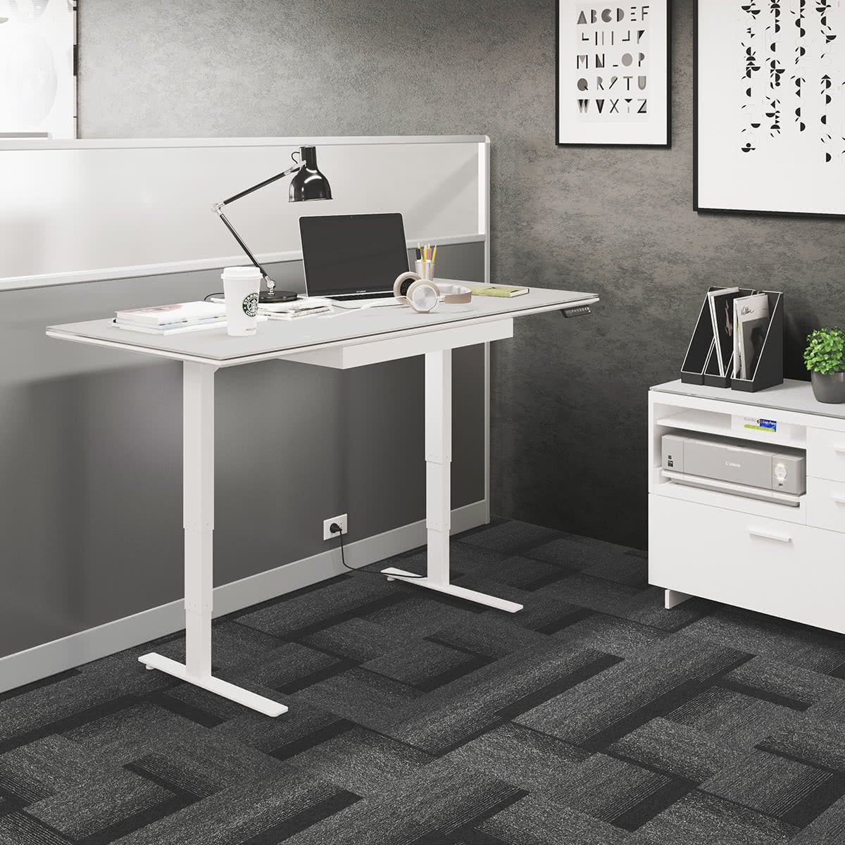 BDI Centro 6459-2 Keyboard/Storage Drawer