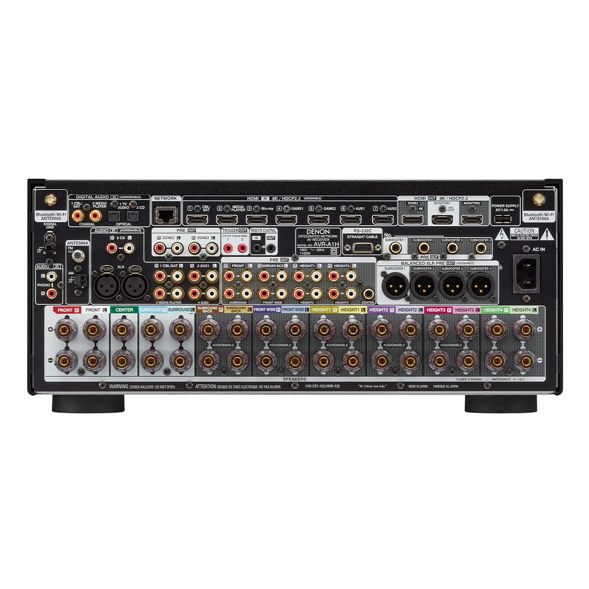 Denon AVR-A1H 15.4-Channel 8K Home Theater Receiver