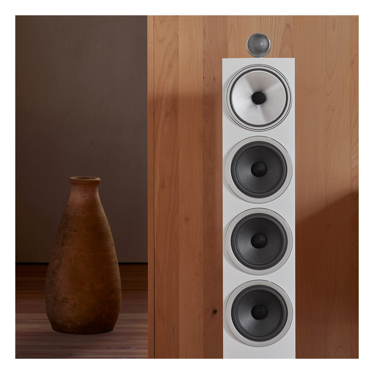 Bowers & Wilkins 702 S3 3-Way Floorstanding Speaker - Each (Satin White)