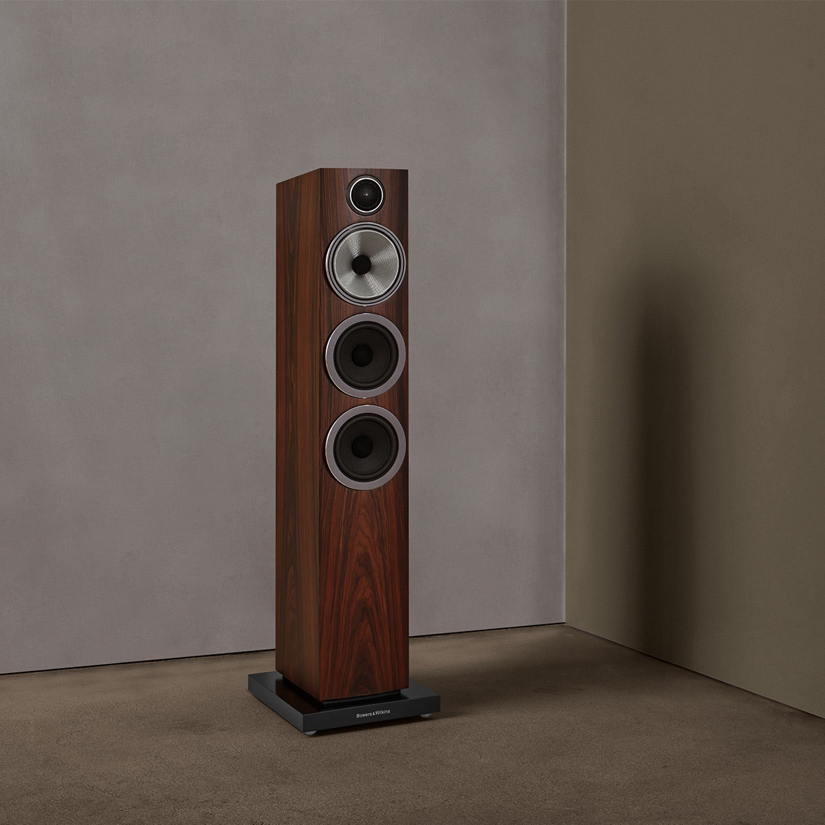 Bowers & Wilkins 704 S3 3-Way Floorstanding Speaker - Each (Mocha)