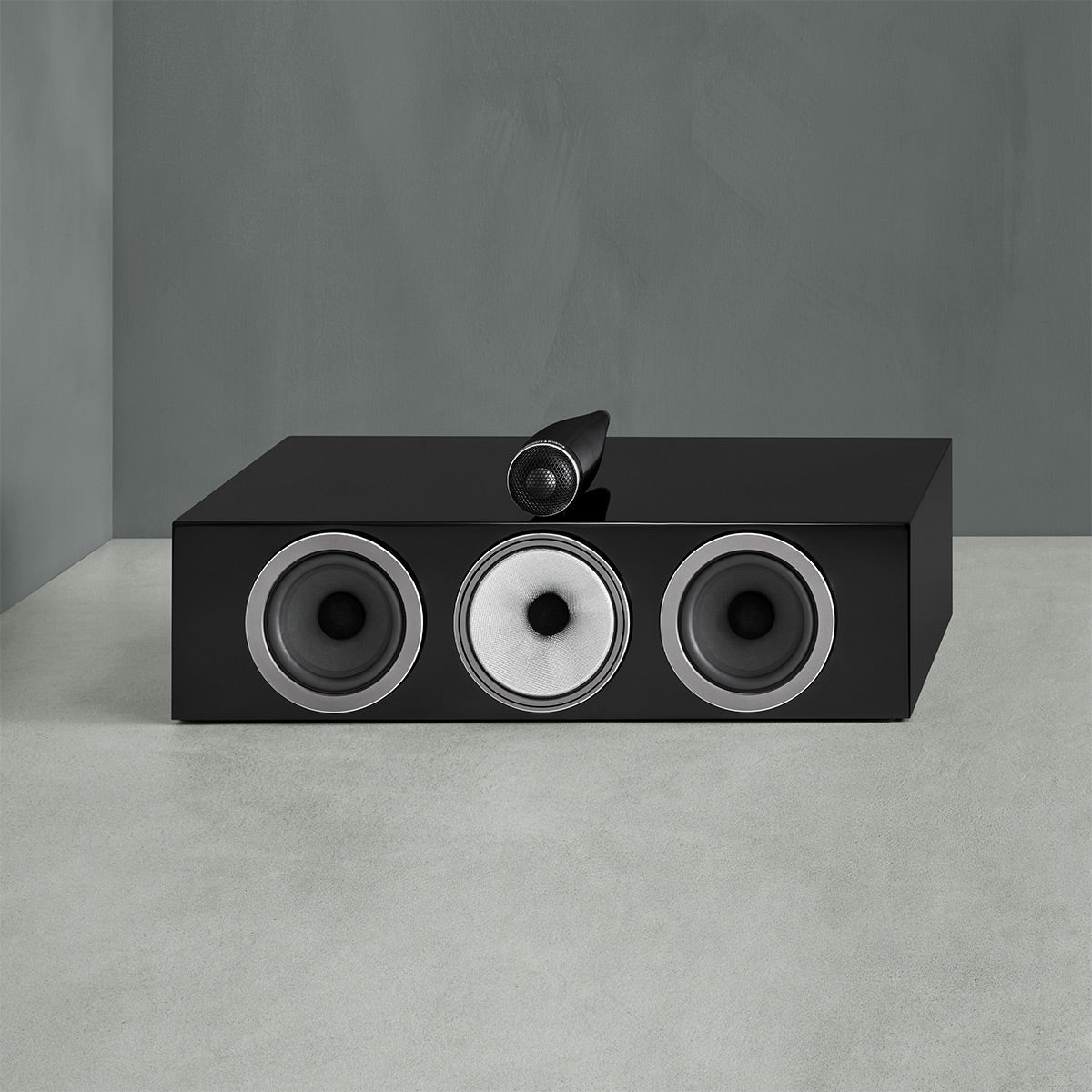 Bowers & Wilkins HTM71 S3 3-Way Center Channel Speaker (Gloss Black)