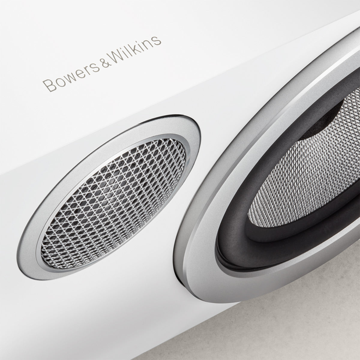 Bowers & Wilkins HTM72 S3 2-Way Center Channel Speaker (Satin White)