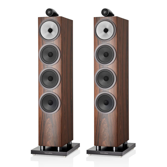 Bowers & Wilkins 702 S3 3-Way Floorstanding Speaker - Pair (Mocha)
